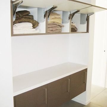 Linen Storage in Hallway