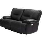 Parker Living - Parker Living Spartacus Power Loveseat, Black - Recline in comfort and style with this welcoming Power Loveseat. Taking comfort to the next level, it offers smooth reclining functionality at just the touch of a button. Whether you add it to your main seating area or feature its space-saving design in another room, you're sure to enjoy its beauty.