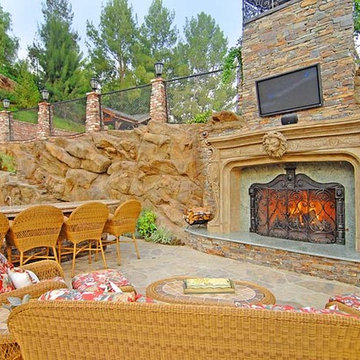 Naturalistic Pools with Grotto