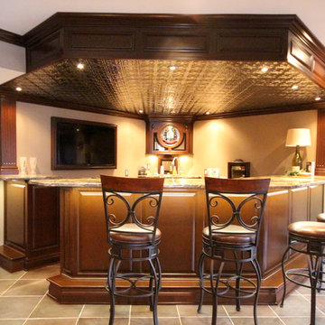 Metallic Tin Ceiling