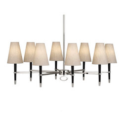 Jonathan Adler Ventana Oval Chandelier - Chandeliers