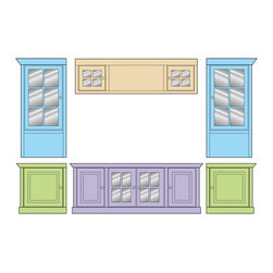 Gianluca Entertainment System - Entertainment Centers And Tv Stands