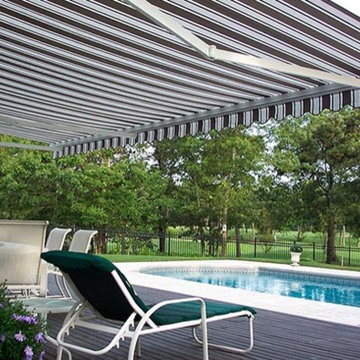 Pool Side Retractable Awning