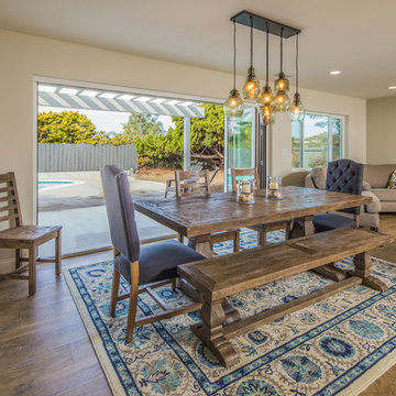 Dining Room: Solana Beach Full Design, Addition, and Home Renovation