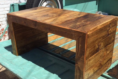 pallet wood bench/console/coffee table