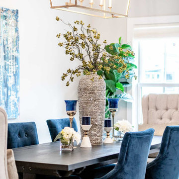 Mix of Modern Elements & Classic Antiques Townhome