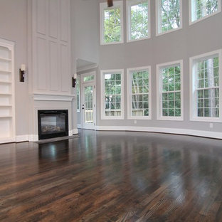 Light French Gray Houzz Example Of A Large Clic Home Design In Raleigh
