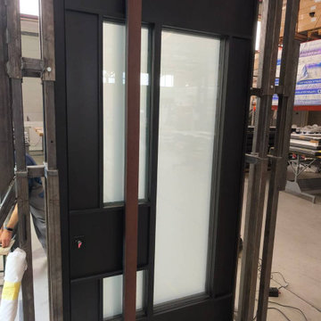 Custom order Pivot 1311 Black with Smart Glass - choose frosted or clear glass d