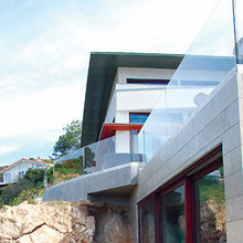 glass rail decks
