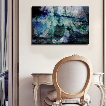 Oliver Gal 'Champagne Bath Reverse' Canvas Art