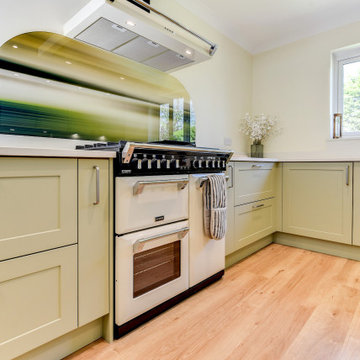 Classic British Kitchen in Ashington, West Sussex