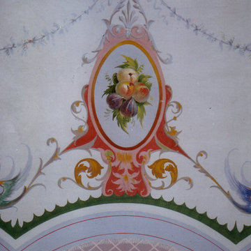 decorazione soffitto a volta