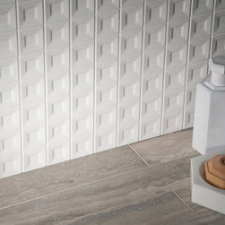 Dimensional Ceramic Mosaic Tile Series - Mosaic Tile