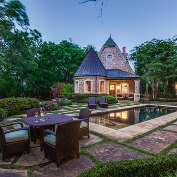 One-of-a-kind estate overlooks serene lake on just under an acre!