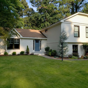 Herndon/James Hardie Siding, windows, painted brick, gutters/Marietta, GA