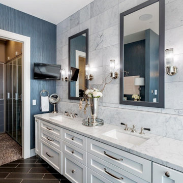 City View Residence - master vanity & closet