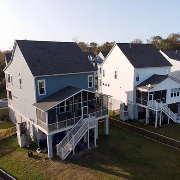 Elevated Deck with Screened Porch – Moncks Corner, SC