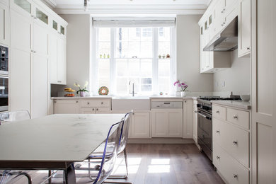 Contemporary kitchen in London.