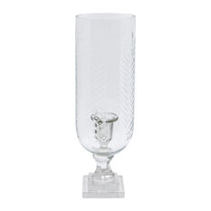 50 Most Por Tropical Candleholders For 2018 Houzz Serene Es Living Palm Tree Etched Gl Hurricanes Candleholders