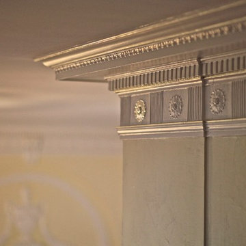 Venetian plaster on walls