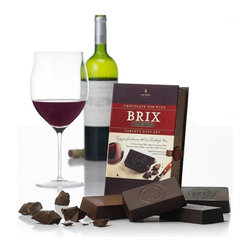 BRIX CHOCOLATE FOR WINE COLLECTION 4 VARIETY GIFT SET - Home Office Accessories