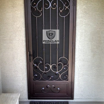 "Messina" Custom Security Door