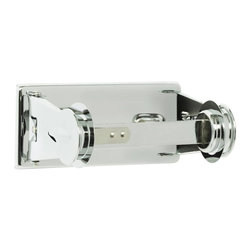 SCA-U811 Classic Surface Mounted Single Roll Paper Holder with Lock - Bath Products