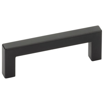 Emtek 86707 Warwick 6 Inch Center to Center Handle Cabinet Pull - Flat Black