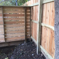 Cottage Wood Fence - Horizontal - Home Fencing And Gates