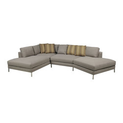 Declan 2 Piece Sectional - Sectional Sofas