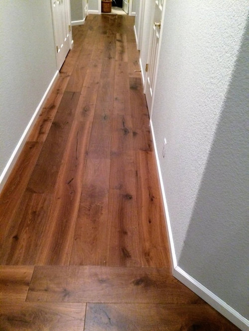 Hardwood laying direction