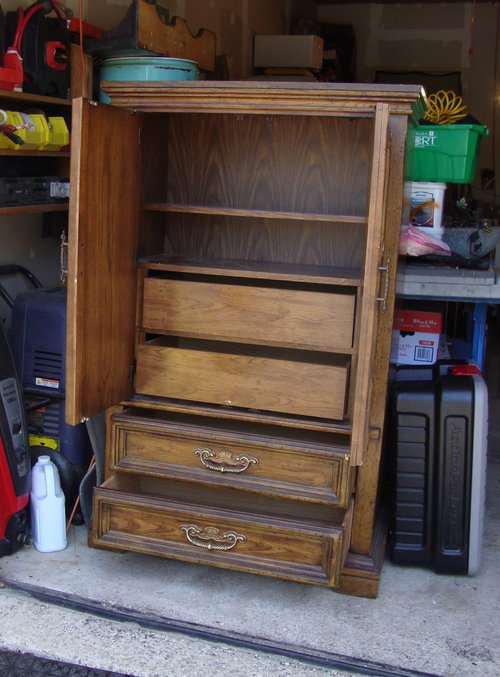 Armoire conversion