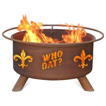 Patina Products  Who Dat Fire Pit