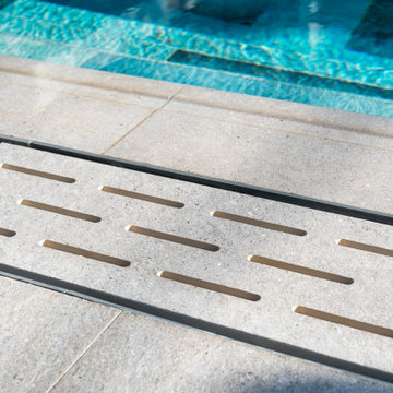 Cement Grey Porcelain Tiles - Marmaris,Mugla Villa