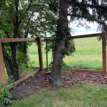 Bearspaw Fence rebuild
