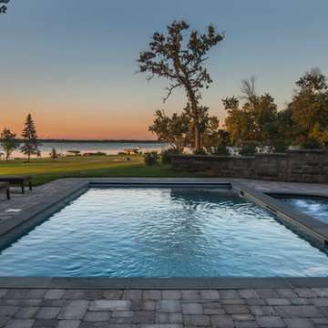 Delavan, WI Swimming Pool and Hot Tub