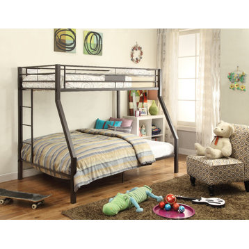 Acme Limbra Twin/Full Bunk Bed Sandy Brown