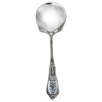 Wallace Sterling Silver Rose Point Cream/Sauce Ladle