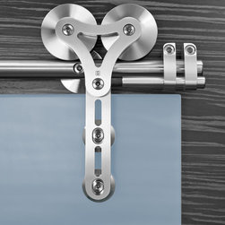 MWE Barn Door Track System - System Duplex - Home Improvement