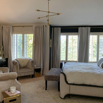 Collected Black and White Bedroom