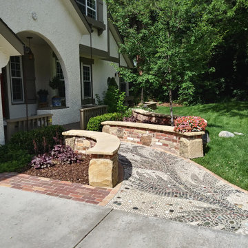 European Inspried Front Walkway