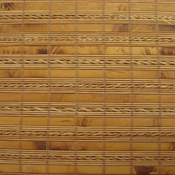 1970's Boston Colonial Gets Woven Wood Shades - Roman Shades