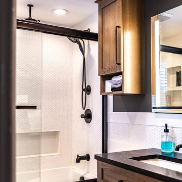 Transitional bathroom