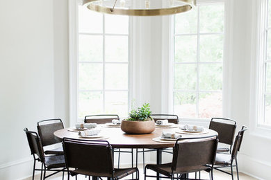 Inspiration for a mid-sized modern dining room remodel in Atlanta