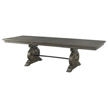 Picket House Furnishings Stanford Dining Table in Dark Ash