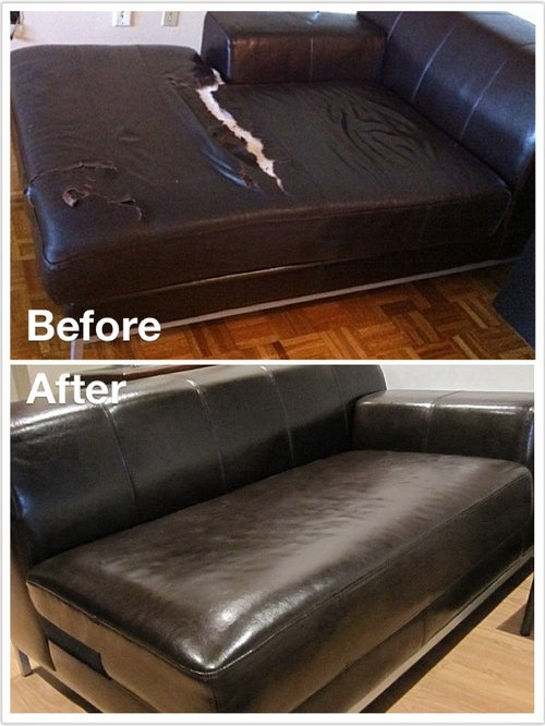 Leather Slipcover For Ikea Kramfors Sofa By Comfort Works