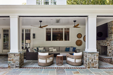 Inspiration for a timeless exterior home remodel in DC Metro
