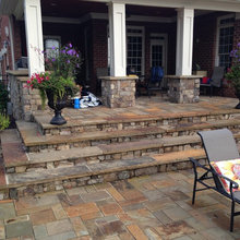 stone patio