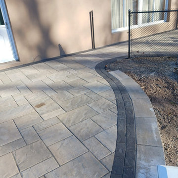 Stone Paver Patio Project