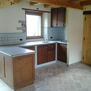 Cucina in muratura